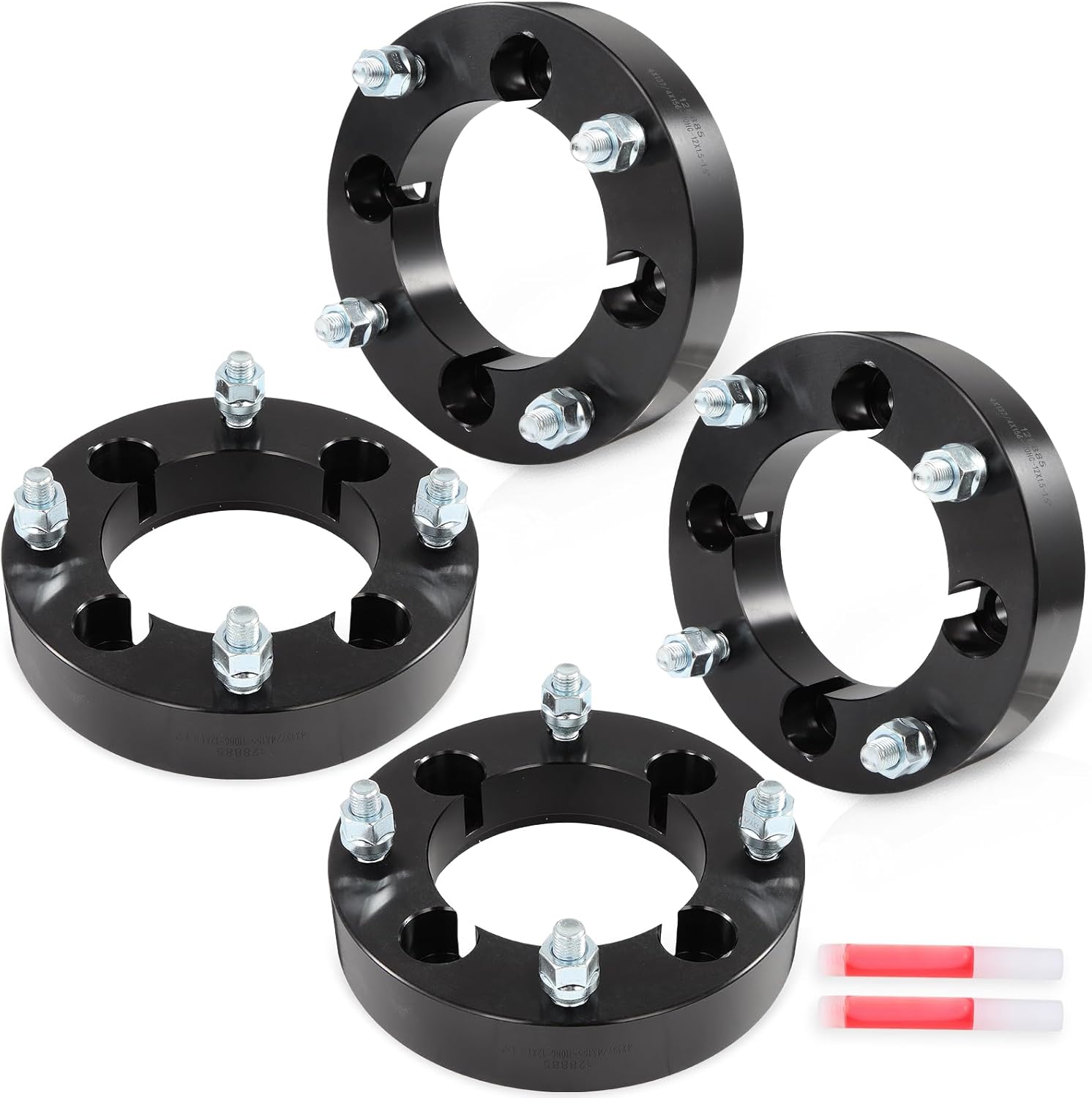 SCITOO 4Pcs 1.5" Wheel Adapters 4x137 to 4x156 Compatible 2003-2005 for Bombardier Outlander 330