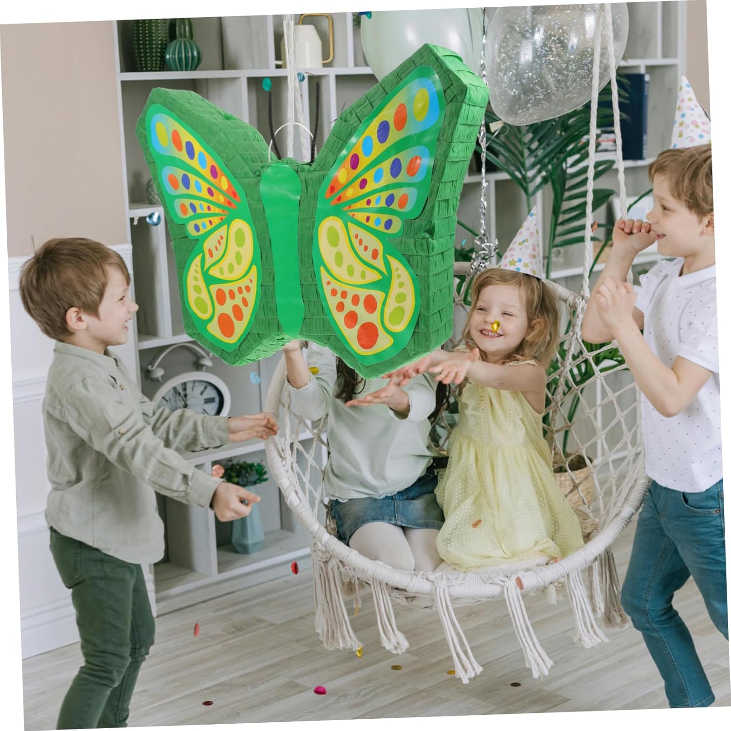 Vaguelly Butterfly for Birthday Party Decoration for Boys and Girls Celebrations Fun Party Game Candy Release for Indoor and Outdoor Gatherings