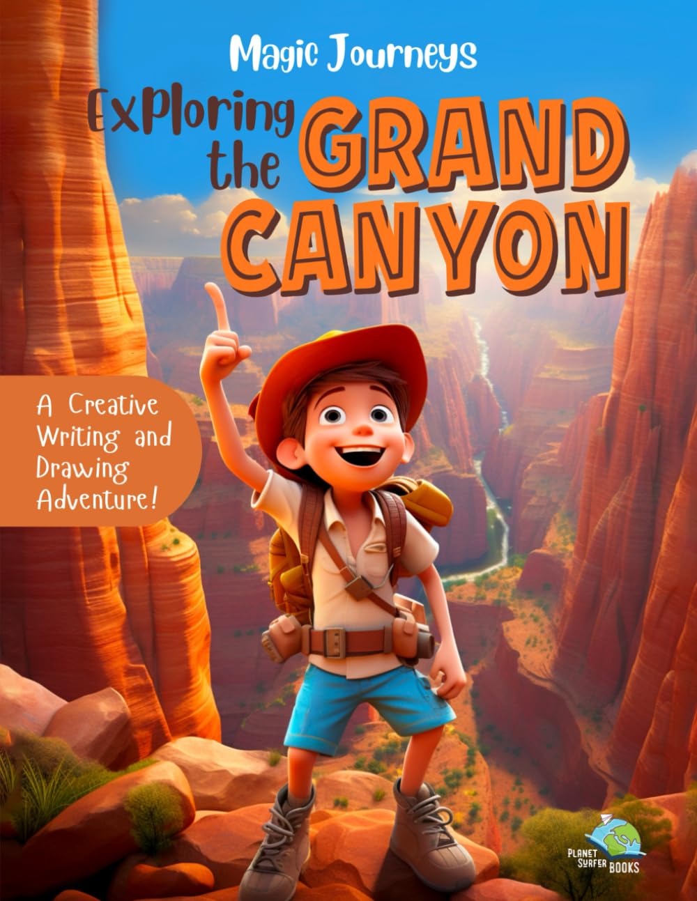 Exploring the Grand Canyon: Prompt book. A creative writing and drawing adventure. With info and facts to learn about the Grand Canyon (Magic Journeys)