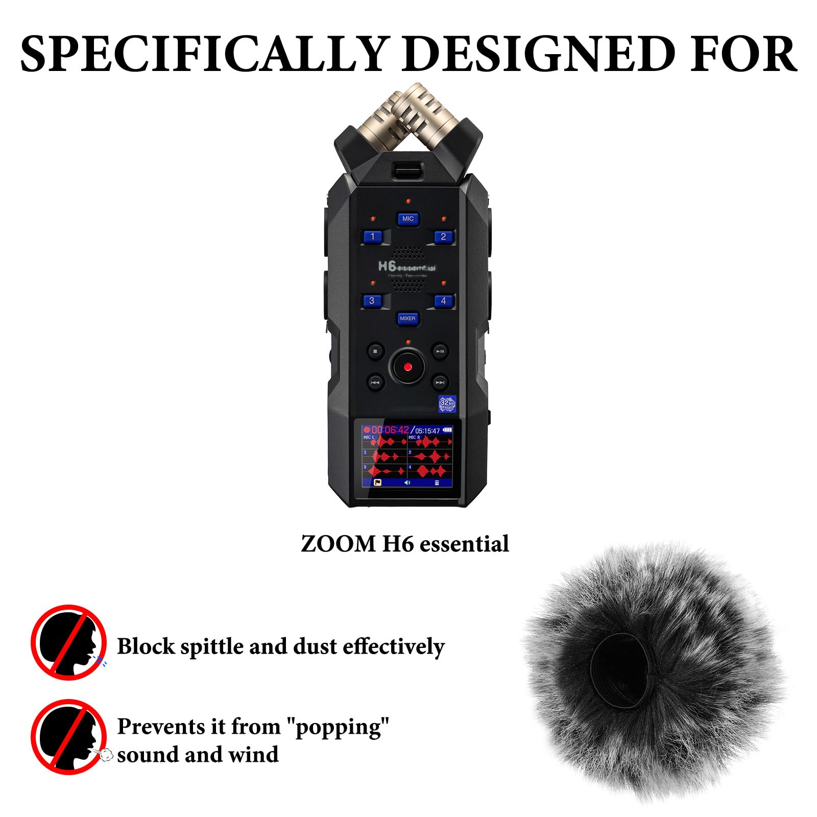 Amazon.com: Geekria for Creators Furry Windscreen Compatible with