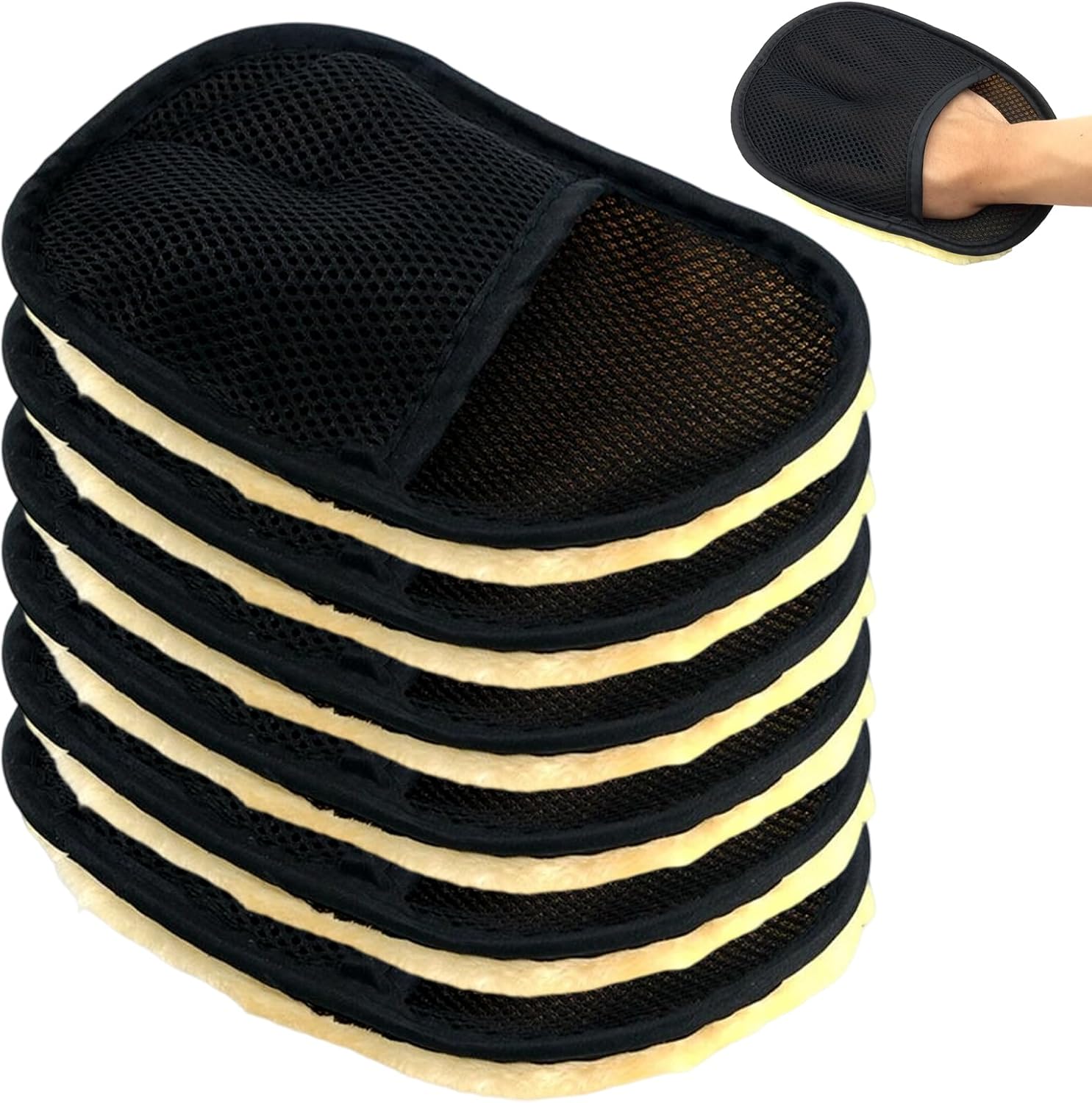 Special Soft Towel for Car Wash, 2025 New Upgrade Car Washing Gloves, Multi-Purpose Cleaning Cloth Car Drying Towel for Vehicles (6)