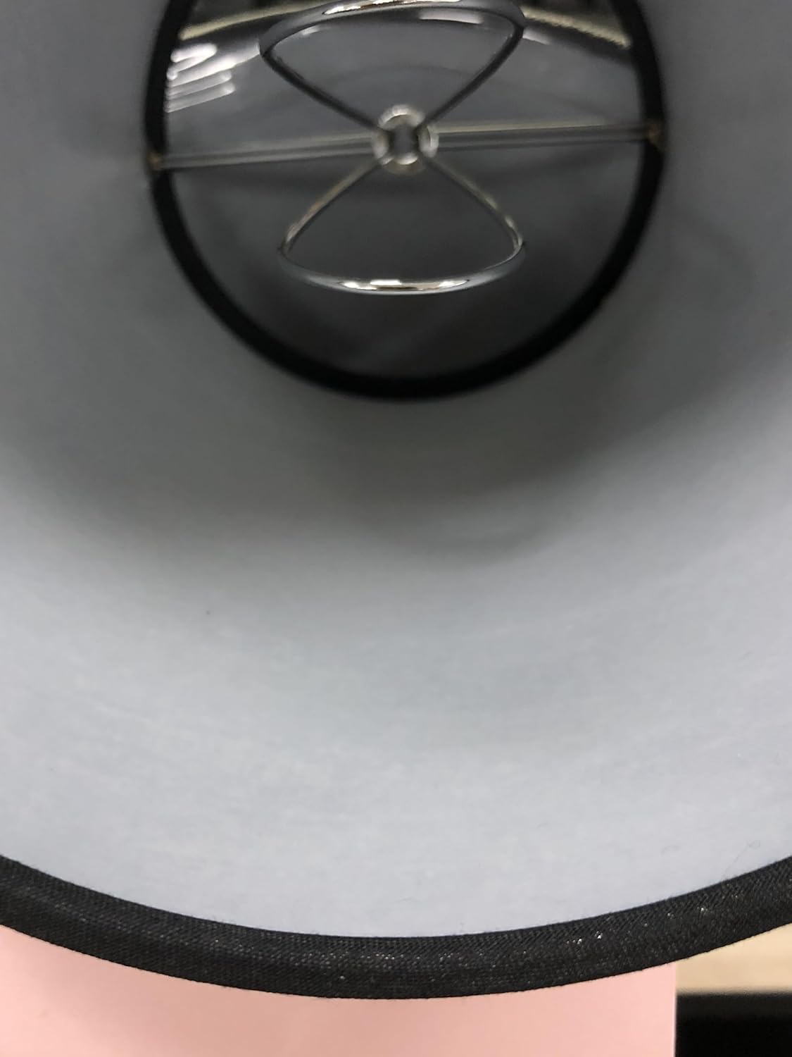 6Pcs Small Lamp Shades Clip on Bulb,Handmade Chandelier Shades for Chandelier Lampshade, Black
