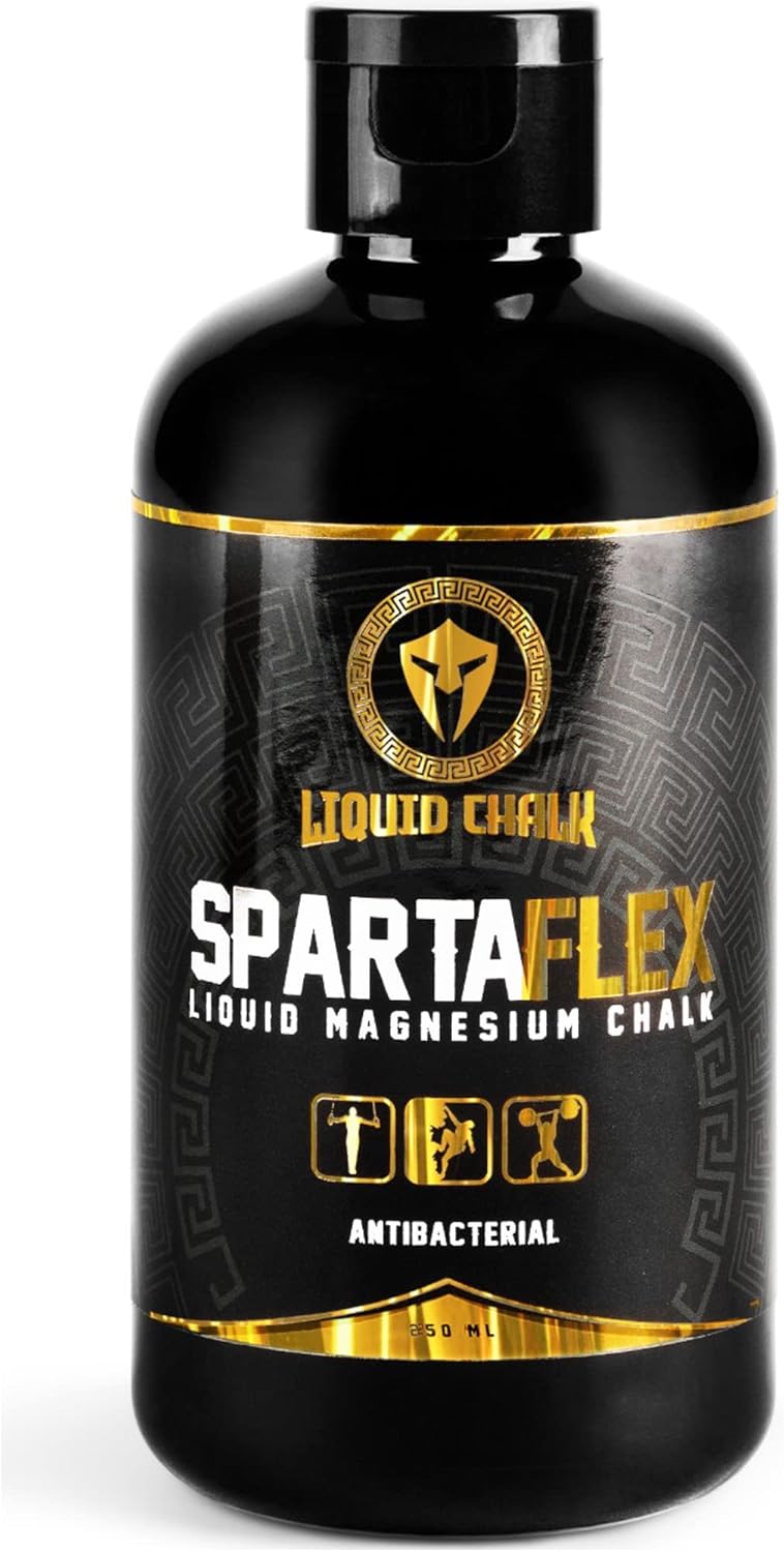 SpartaFlex 250ml Pro Liquid Chalk for Weightlifting Chalk, Rock