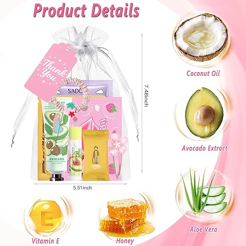 Miniatura 4 de 100 piezas de suministros de fiesta de spa para mujeres, recuerdos de fiesta de spa, máscaras faciales de frutas, máscaras de labios, parches debajo