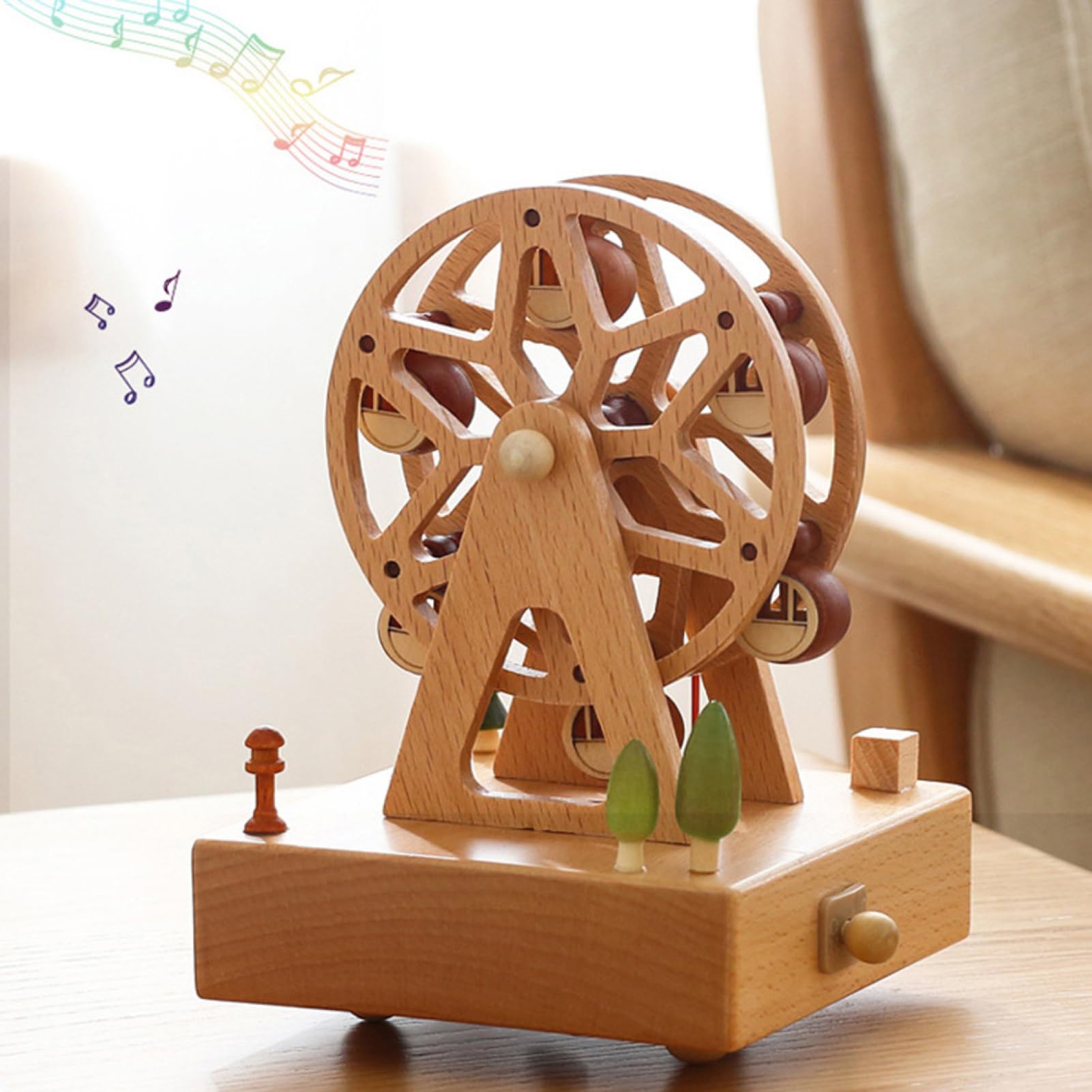 Genérico de música para niños, de música de Madera, Musical de Bailarina de Ballet Clockwork Castle, de clásica para niñas, Regalo de cumpleaños de Navidad o de decoración de Escritorio