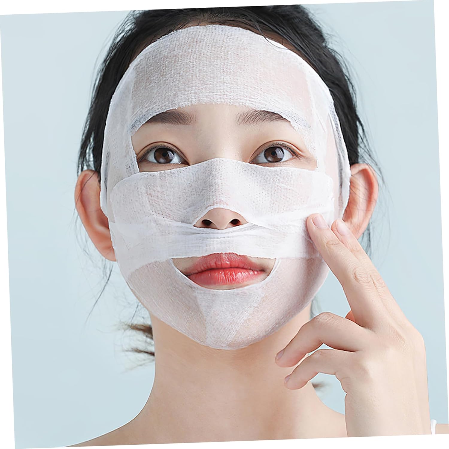 5sets Makeup Remover Cotton Pads Facial Cotton Pad Reusable for Women Face Cleansing 2packs*5