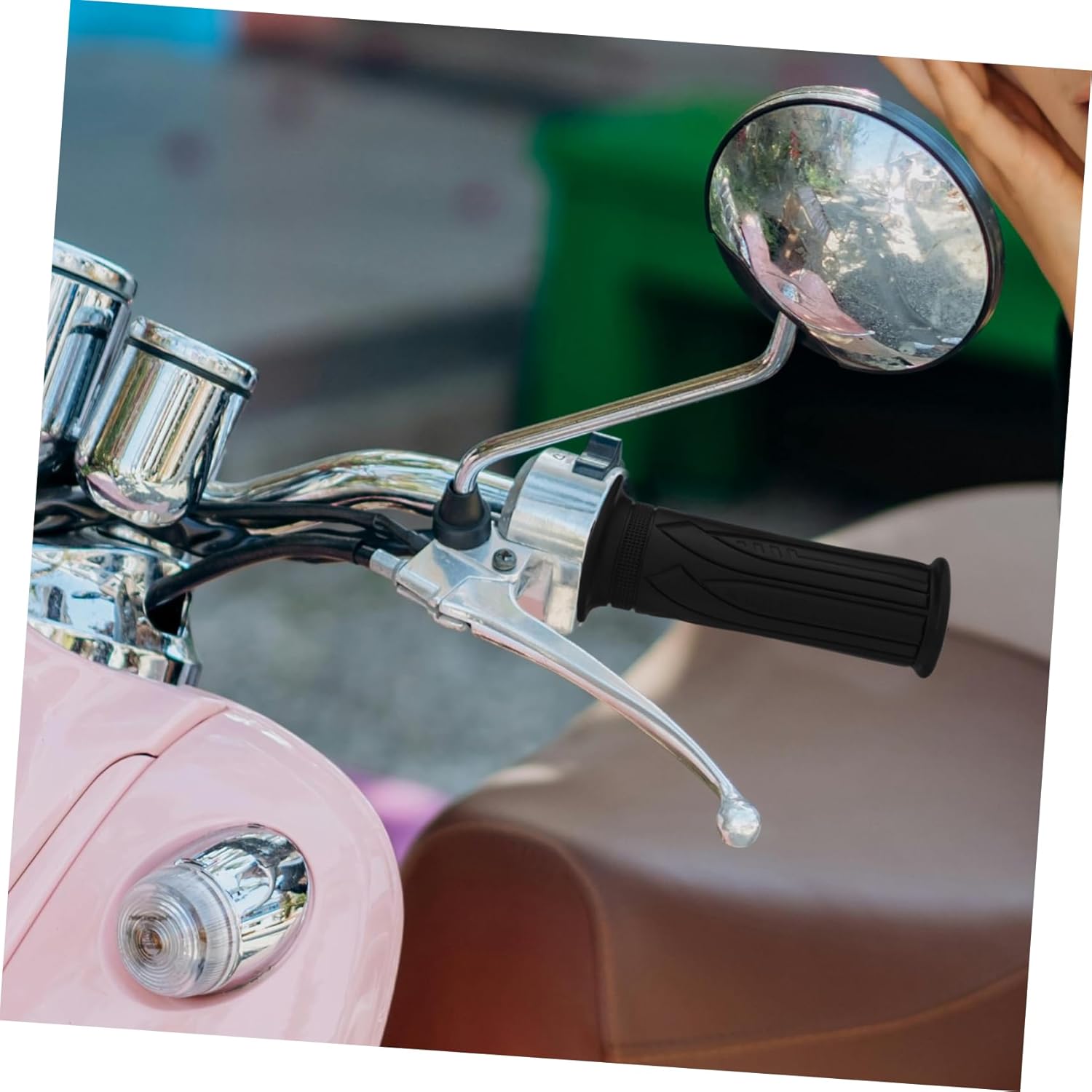 VOSAREA 36v Full Twist Throttle Speed Controller for Electric Bikes Handlebar Lock and Lcd Display