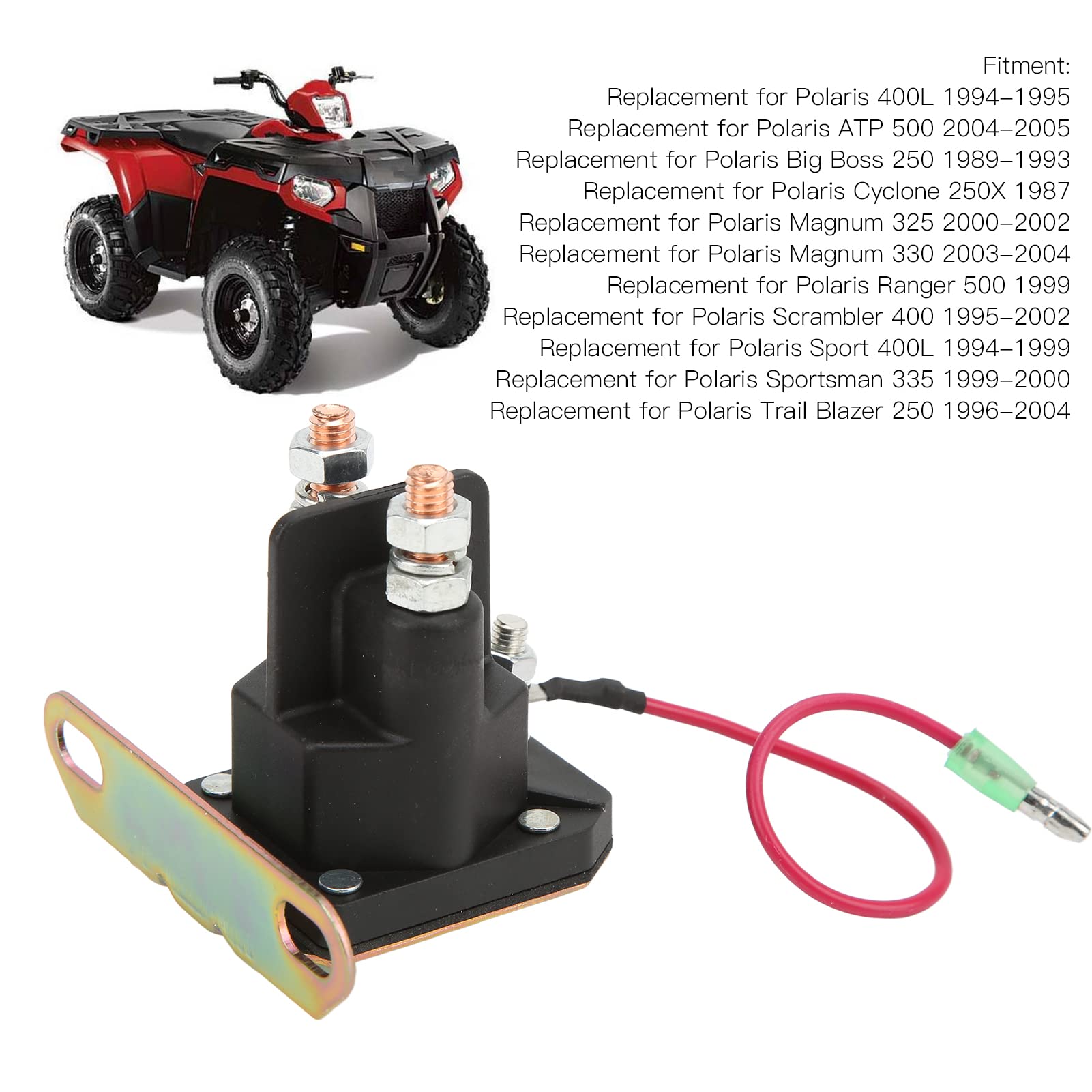 KIMISS Starterrelais-Magnetventil für ATV 250 300 350L 400L 500 – Langlebiger OEM-Ersatz für Zuverlässigen Start