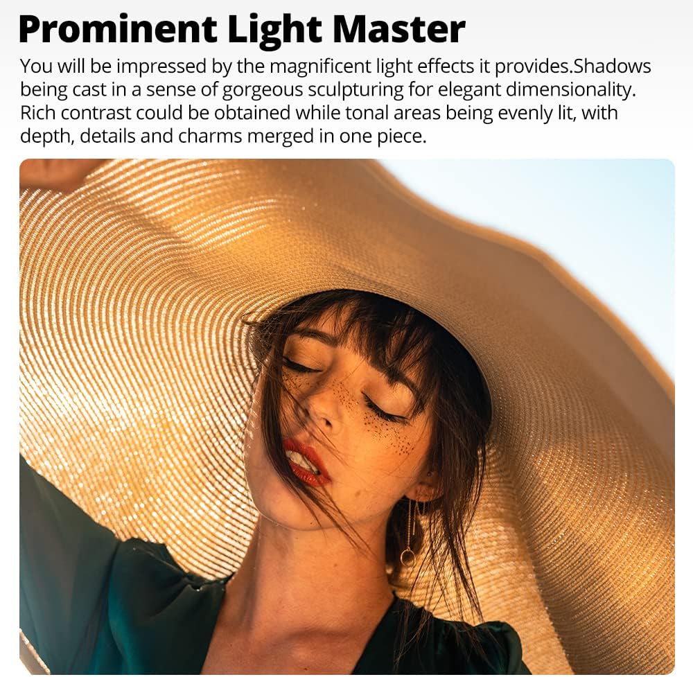 AMBITFUL AL-08 Reflector Bracket, Softbox Reflector Bracket, Compatible Bowens Mount Speedlite Stduio Flash and Bowens LED Lihgt