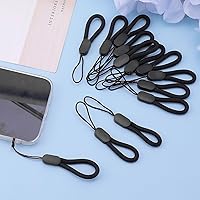 Vista 7 de cobee Correa de muñeca pequeña, 4.72 pulgadas para ajustar el dedo para el cuello, correa de mano de nailon, cordón portátil para el dedo