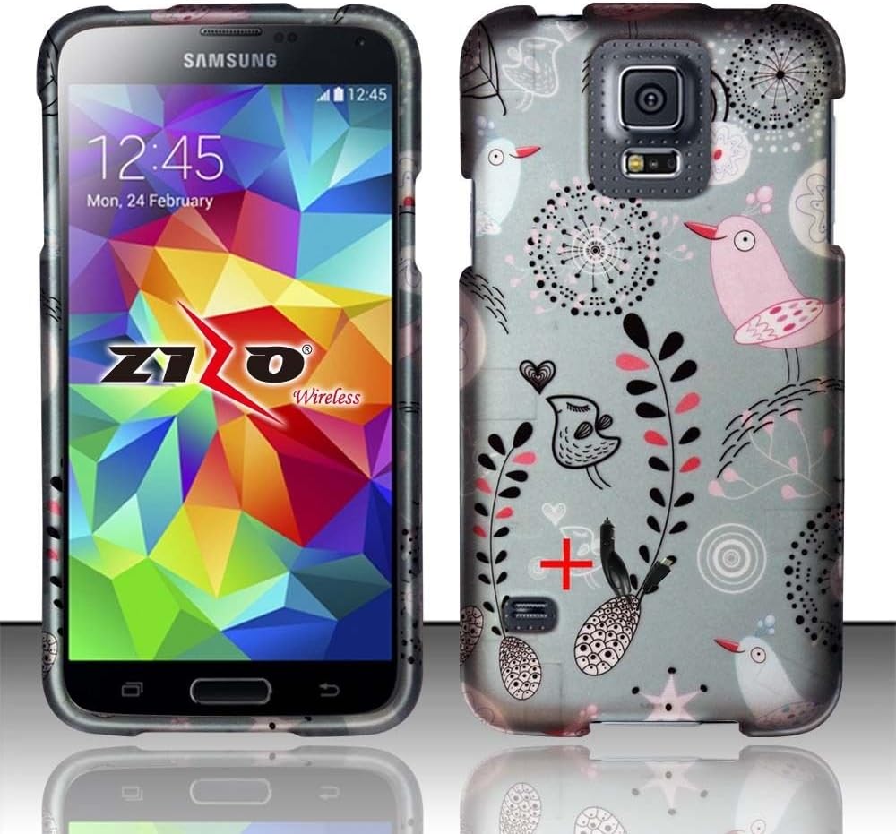 Dandelion Rubberized Cover Snap On Case For Samsung Galaxy S5