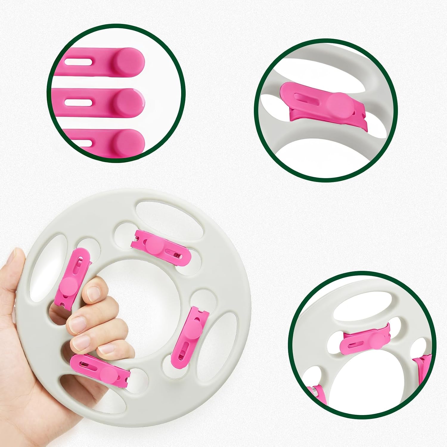 Bed Sheet Detangler (2 Pcs) - Washer & Dryer Compatible Corner Holders, Prevents Tangles Wads & Wrinkles, Reusable Laundry Gadget to Save Drying Time