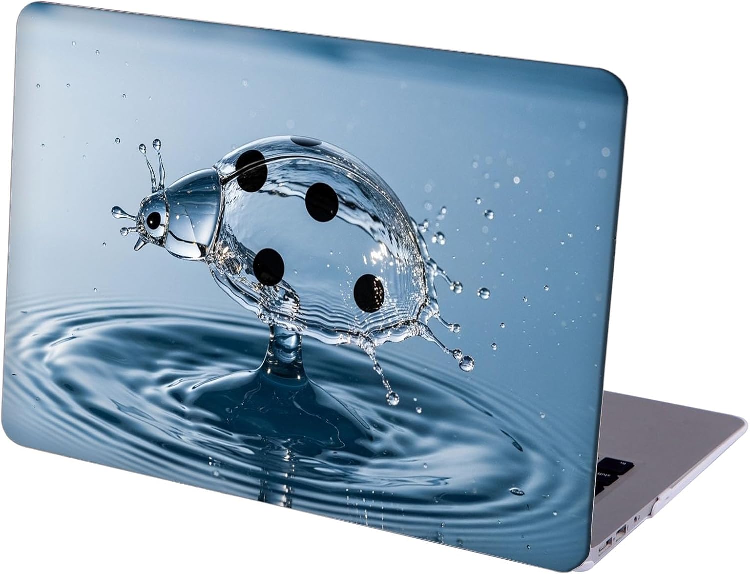 Compatible with MacBook Neo 13-inch, Hard Shell Case with Keyboard Cover and Screen Protector (A3404 A18 Pro chip, 2026 Release) - Ladybugs MC21122