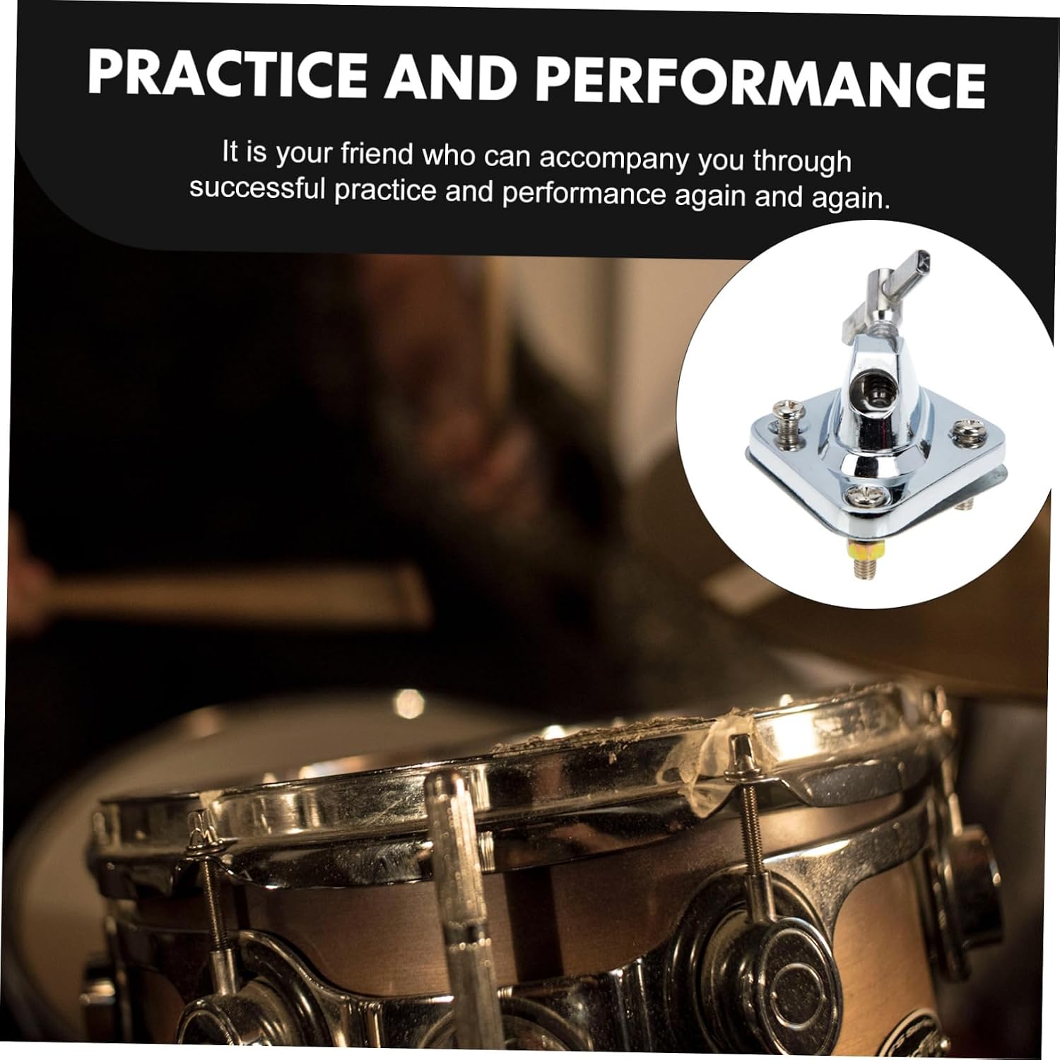 Bass Drum Leg Base Alloy Replacement Mount Hardware