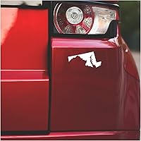 Vista 1 de Silueta del estado de Underground Printing - Calcomanía de vinilo de orgullo del estado de EE.UU.