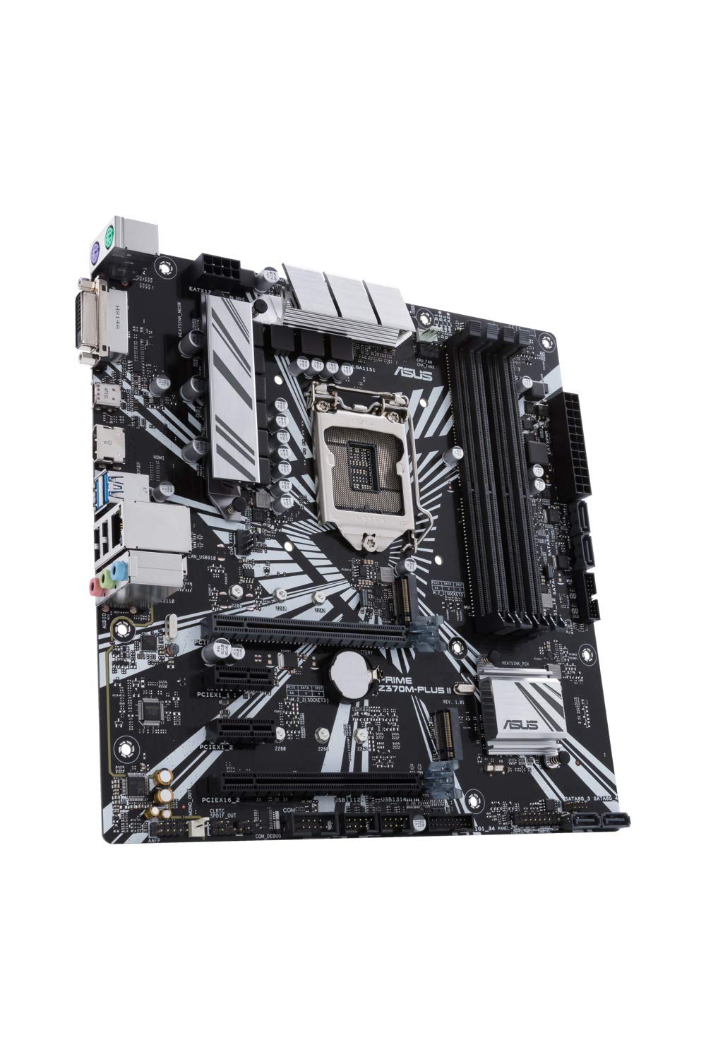 Placa-Mãe Asus Prime Z370M-Plus II, Intel LGA 1151, mATX, DDR4