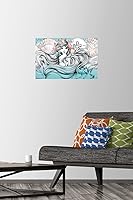 Vista 2 de Trends International Disney - Póster de pared de la Sirenita Ariel, 14.72 x 22.37 pulgadas, paquete de póster premium y alfiler