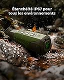 TOPDON TS004 Monoculaire Thermique, 320x240 TISR IR-Résolution 50Hz Camera Thermique pour la Chasse, 11h Autonomie, Objectif 13mm, 410m Portée de Détection, Etanchéité IP67, Zoom Numérique 8X, 32G - 8