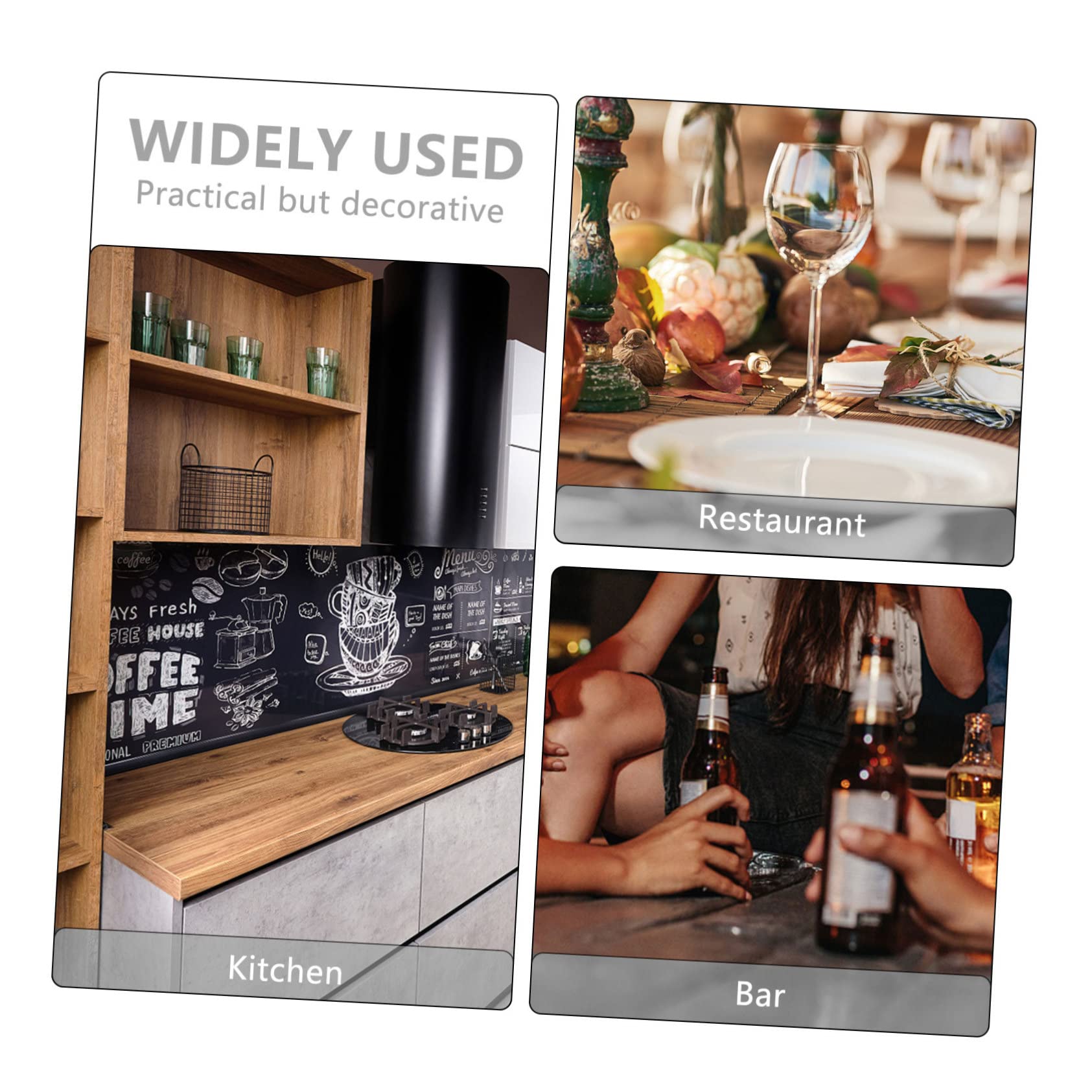 Escupidera Creativa para Cata de Vinos, Juego de 3 Piezas | Plástico Negro, Boca Ancha Redonda, Estilo Occidental, Acabado Liso, Uso en Bares y Tiendas Especializadas