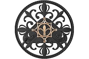 Decorative and Durable Hose Wall Mount for Effortless Garden Hose Management