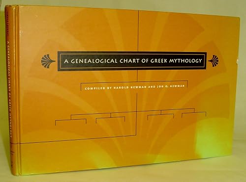 A Genealogical Chart of Greek Mythology: Comprising 3,673 Named Figures of Greek Mythology, All Related to Each Other With a Single Family of 20 Generations