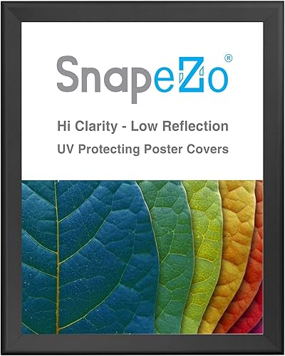 Vista 37 de SnapeZo Silver 36x37 Poster Frame, 1.7" Aluminum Profile, Front-Loading Snap Frame, Wall Mounting, Wide Series