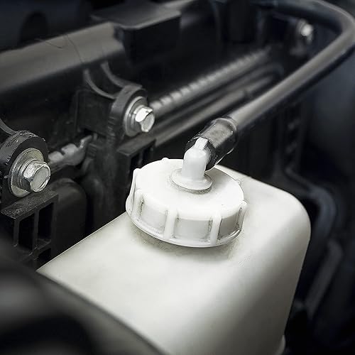 Miniatura 2 de ACROPIX Tapón de depósito de agua refrigerante para Honda CR-V CRV, 4 unidades, color blanco