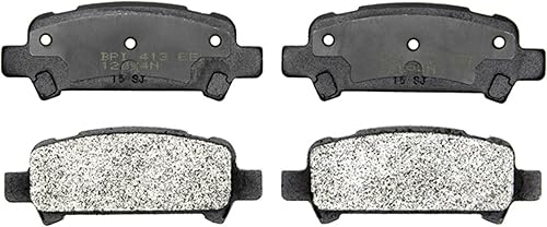 ACDelco Gold 17D770M - Juego de pastillas de freno de disco semimetálicas