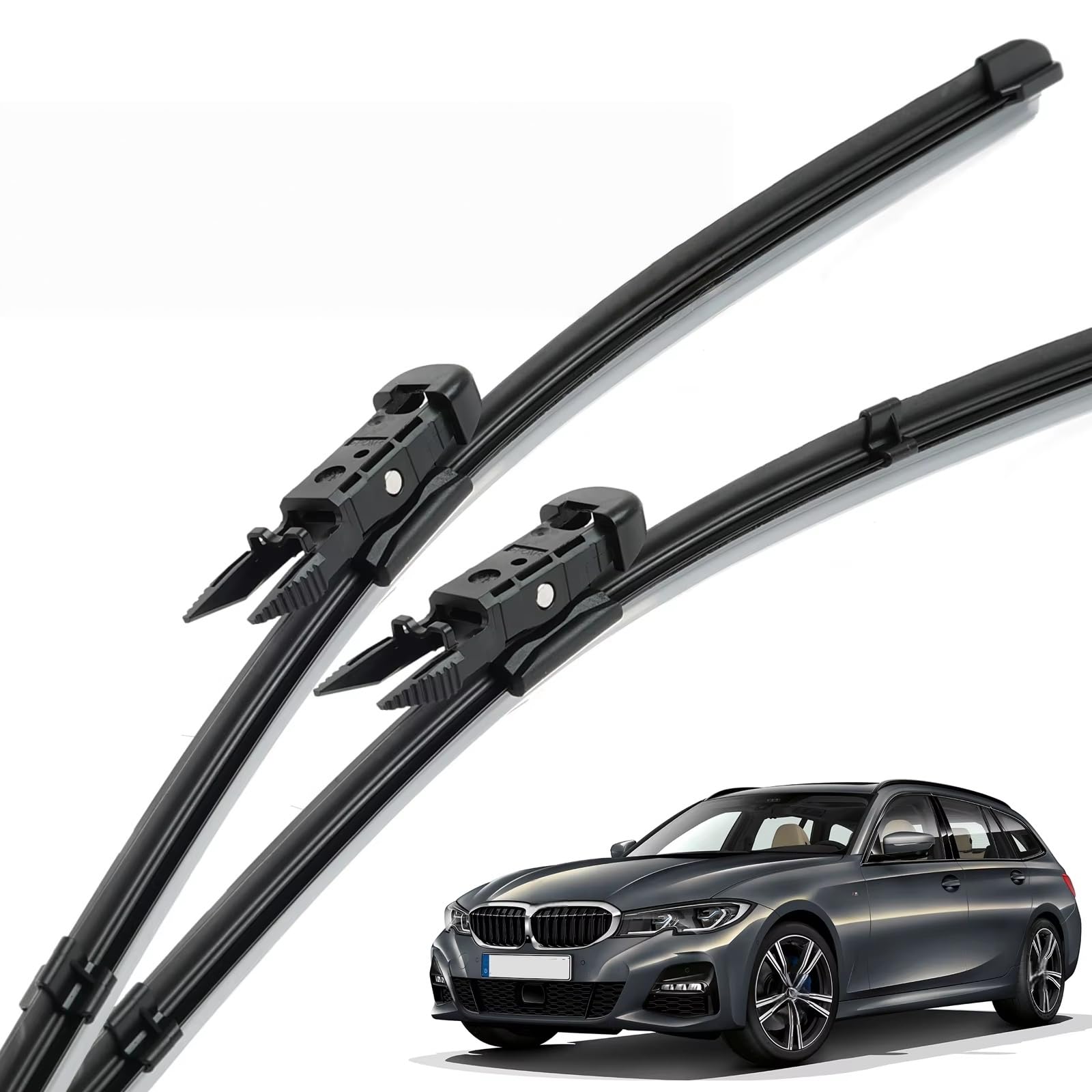 Balais d'essuie-glace avant BMW G20 G21 silencieux pour un nettoyage sans traces