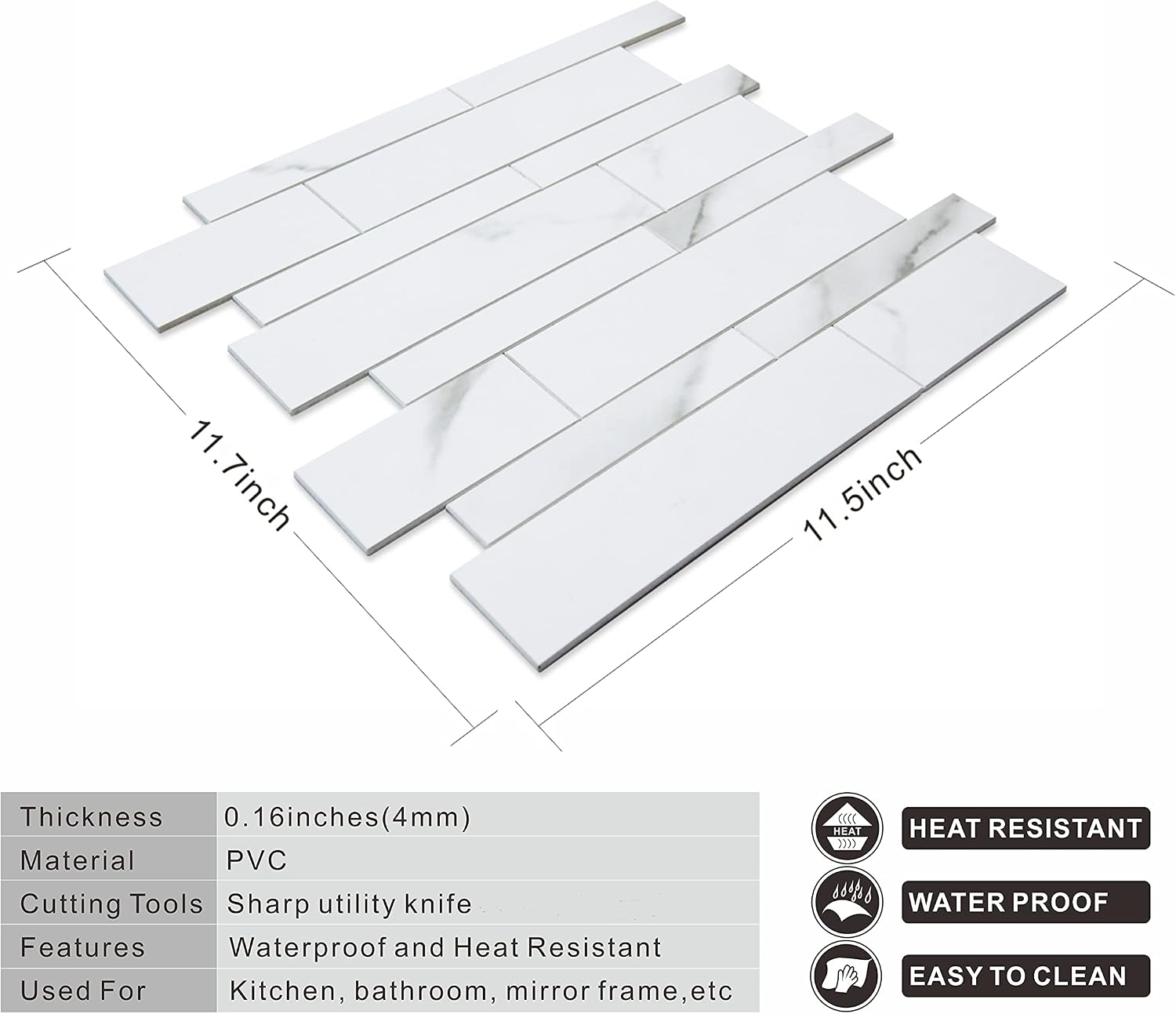 Buy Peel And Stick Backsplash Tile