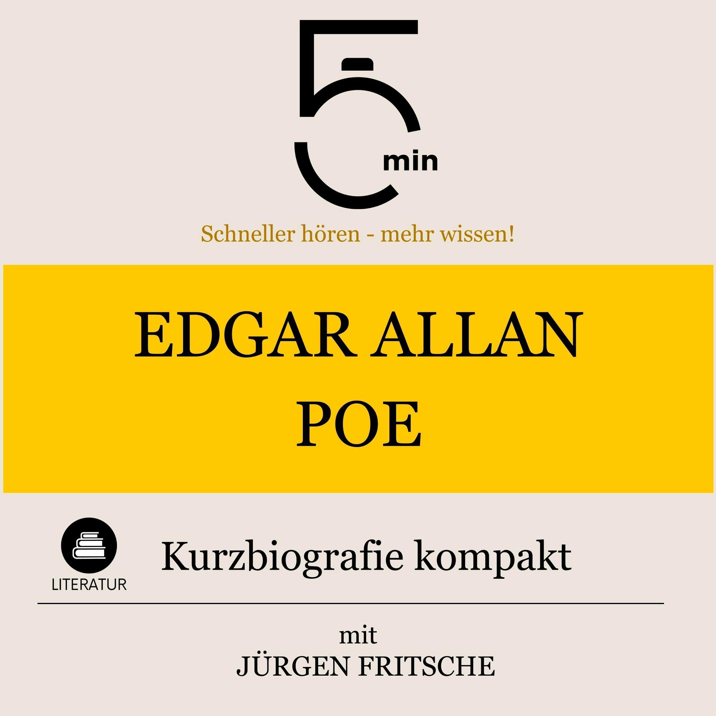 Cover art for Edgar Allan Poe - Kurzbiografie kompakt