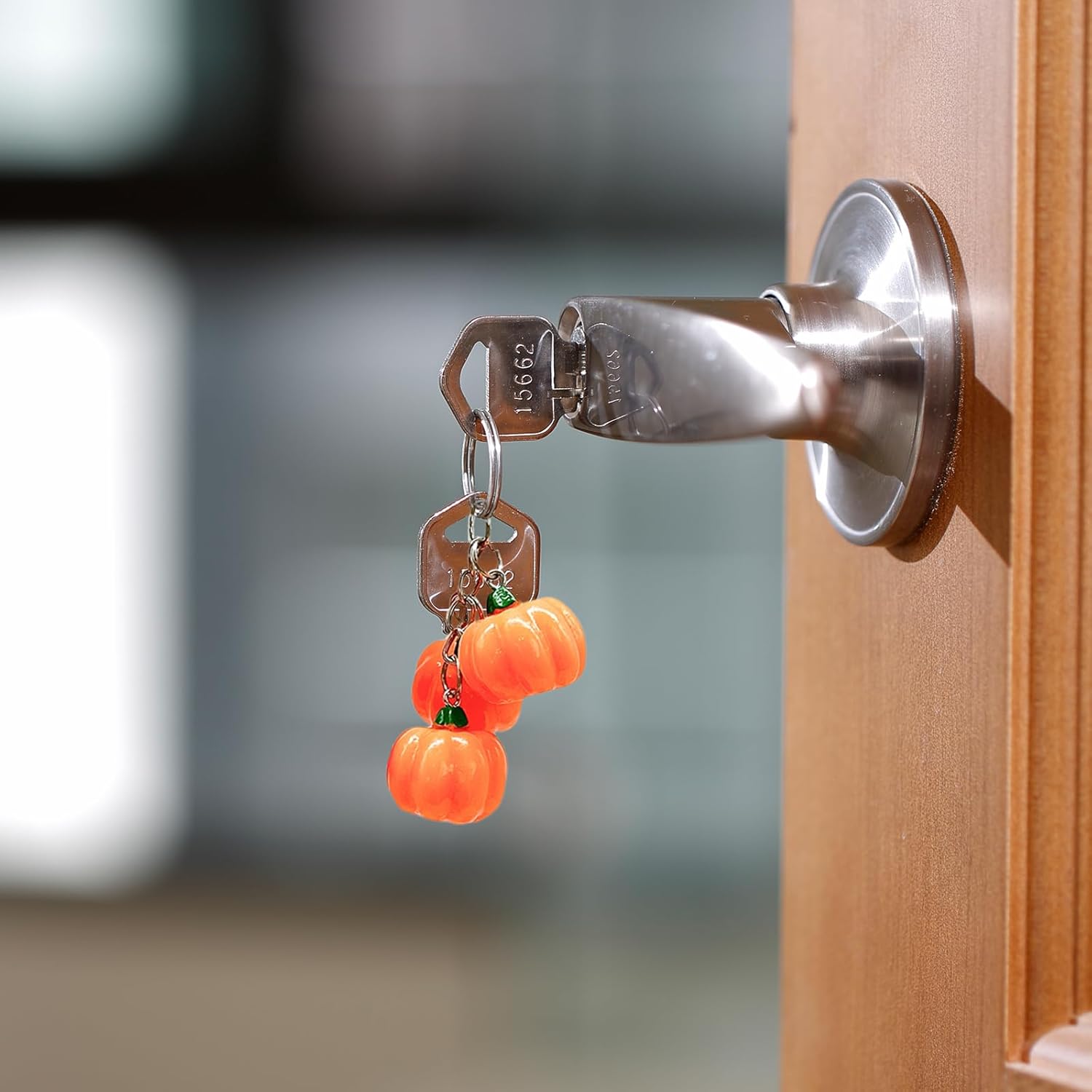 Fun Fruit Keychain Key rings,Bag Purse Charms Backpack Handbag Decor,Gift for Girls Women - Image 2