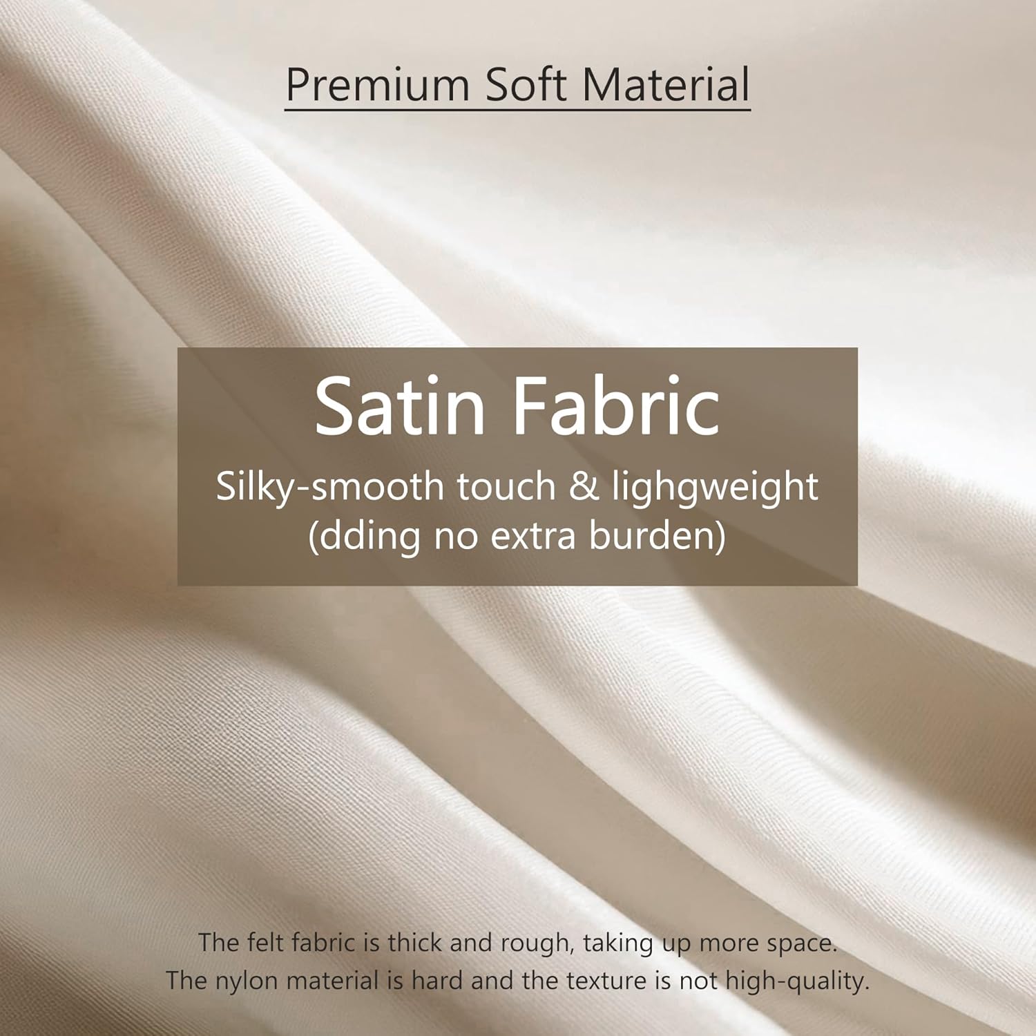 Silky Smooth Picotin 18 Bag Insert, Luxury Satin Fabric Picotin 18 Purse Organizer Insert with Secure Zipper, Smooth Soft Touch Bag Divider for Women's Hermes Handbags Shaper(PC18, Etoupe Grey)