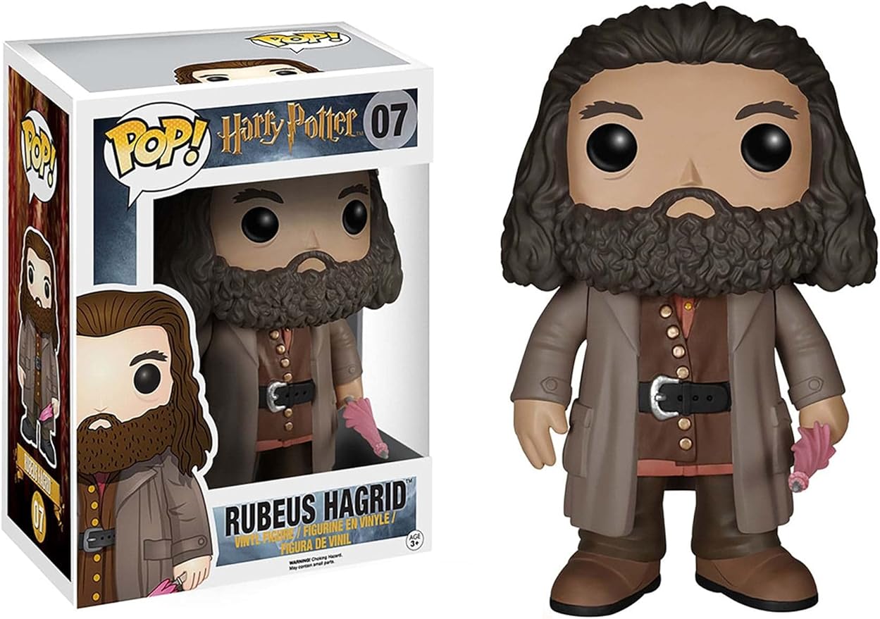 Funko Pop! Movies: Harry Potter - Rubeus Hagrid 6" - Figura de Vinilo Coleccionable - Idea de Regalo- Mercancia Oficial - Juguetes para Niños y Adultos - Movies Fans