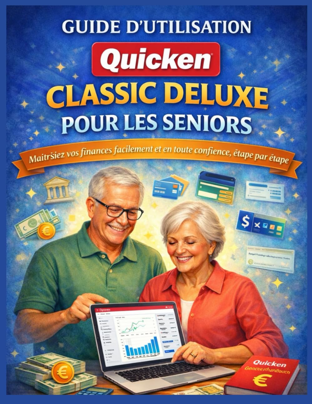 GUIDE D’UTILISATION QUICKEN CLASSIC DELUXE POUR LES SENIORS: Maîtrisez vos finances facilement et en toute confiance, étape par étape