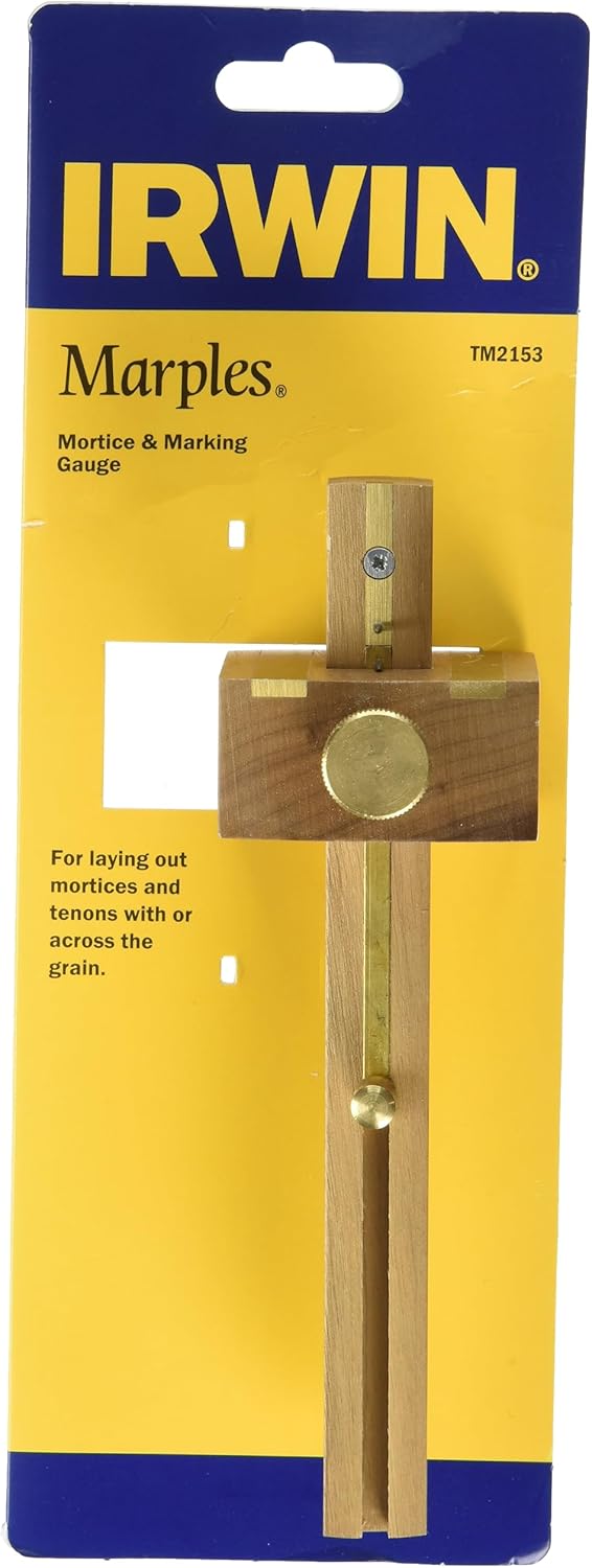 Marples M2153 Mortice and Marking Gauge Single Spur Top and Double Spur Base with Brass Slide