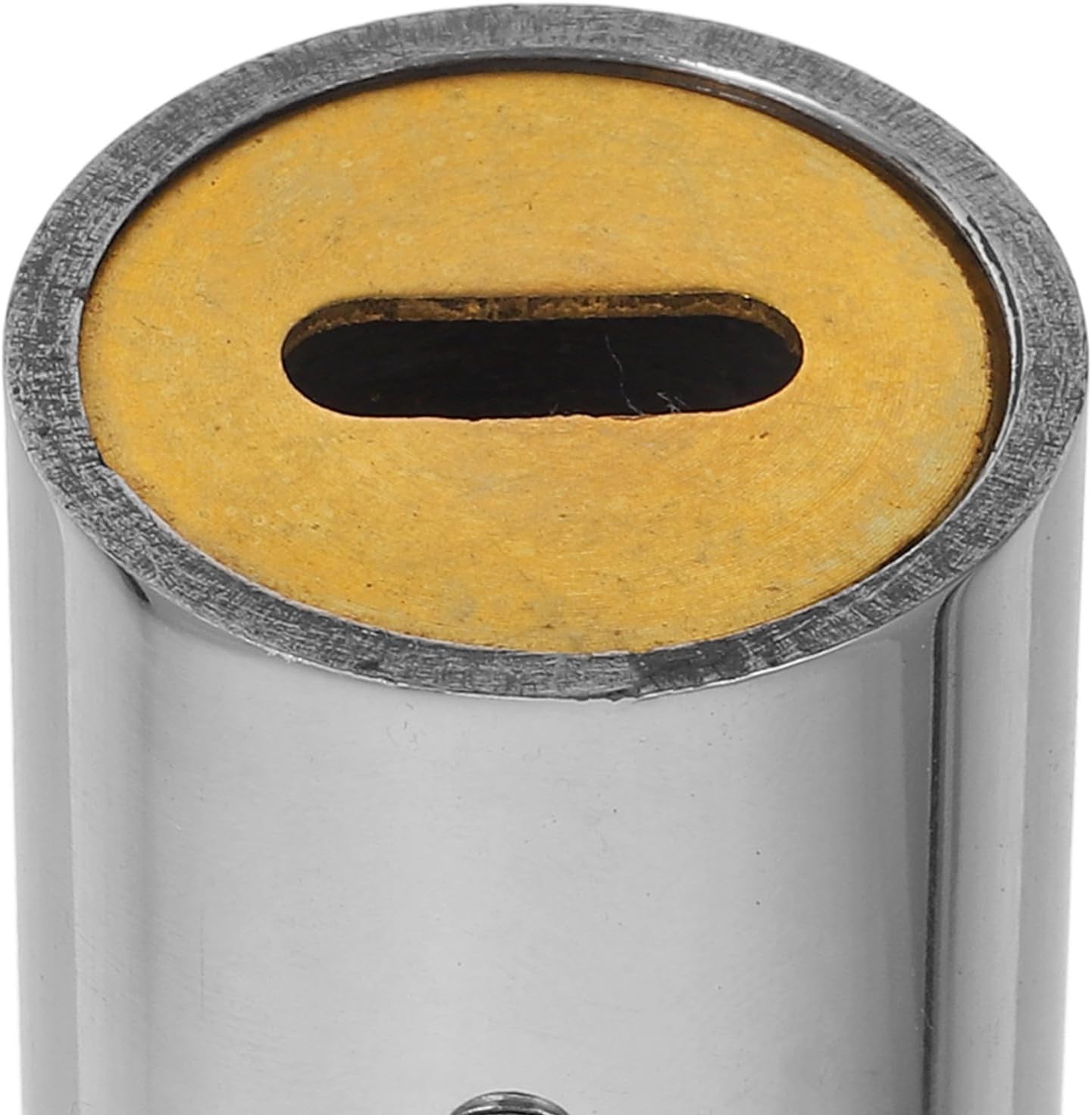 TEHAUX 25mm Stainless Steel Bathroom Rod Connector 2pcs, 304 Polished round Flange Tube Fitting for Glass Door Railings and Shower Pipe Fixtures