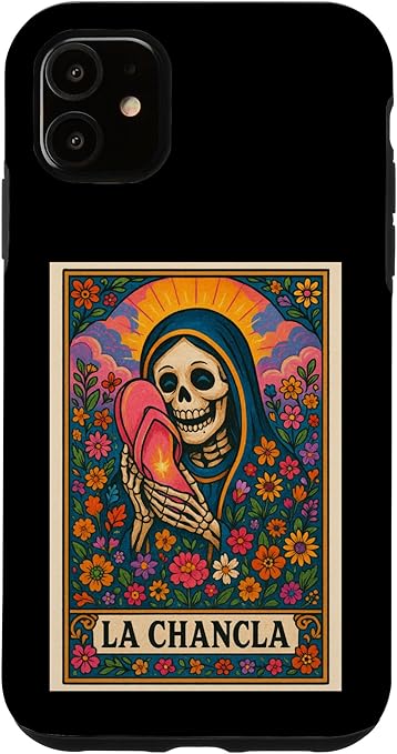 Chancla Survivor, Sugar Skull Mexican Bingo Card