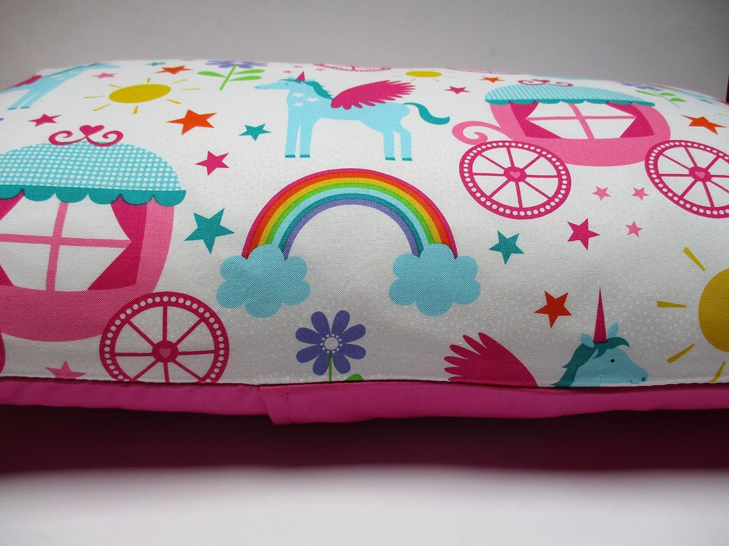 Federa per cuscino per bambini, 40 x 60 cm, colore bianco (design 10)