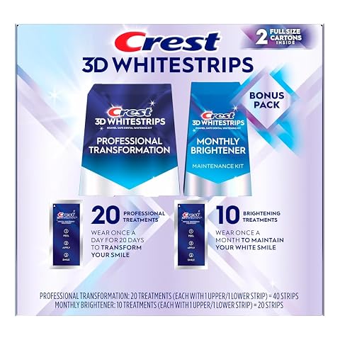 Crest 3D Whitestrips Professional Effects + Bonus 1 Hour Express Whitestrips