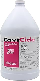 Metrex CaviCide Surface Disinfectant Cleaner, 13-1000 – Multi-Purpose Disinfectant, Decontaminant & Cleaner for Medical Devices, NICU, Operating Rooms, Patient Care Areas, Labs, Schools – 1 Gallon