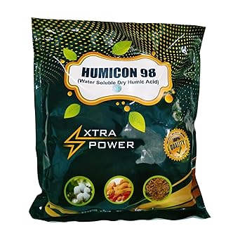 Greenedge Organic Humic Acid 98P Soil Conditioner and Fertilizer, 1 Kgx 5pc| Natural Plant Growth Stimulator, Improves Root System (5000)