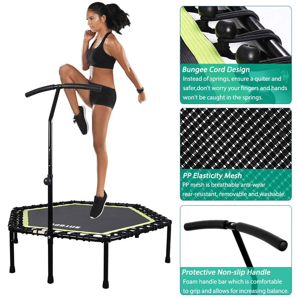 BESTYARD ハンドル付きトランポリン　48インチ BESTYARD ハンドル付きトランポリン 48インチ Amazon | 48インチ ミニ