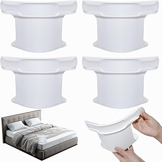 Lock Sheet Holders 4pcs-Upgraded Alternative to Sheet Straps Secure Sheets Firm & Tight In Place-Easy to Install,Tug Proof,Heavy Duty,Bed Sheet corner Holders for all sheets&mattress sizes(White)