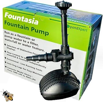 PondXpert Fountasia Fountain Pond Pump Fish Pond Water Feature 1000-4000l/H