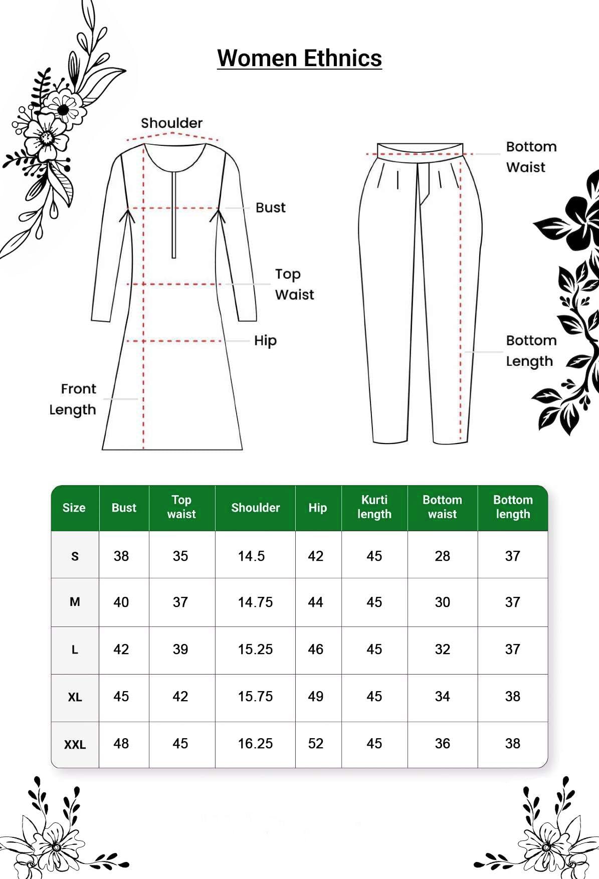 ANNI Designer Kurta Femme Mélange de Viscose Imprimé Kurti Ensemble 3 Pièces Kurta Palazzo Dupatta Col Carré Manches 3/4 Coupe Regular Fit Robe