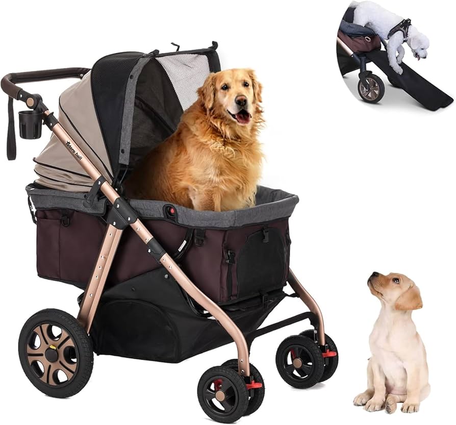 Amazon.co.jp: 「滑り止めスロープ」Totoro ball ペットカート 犬