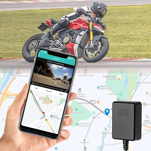 Miniatura 4 de VSYSTO B6D Cámara de tablero de motocicleta dual 1080p Sony Starvis impermeable grabadora de cámara de motocicleta DVR con lente gran angular de
