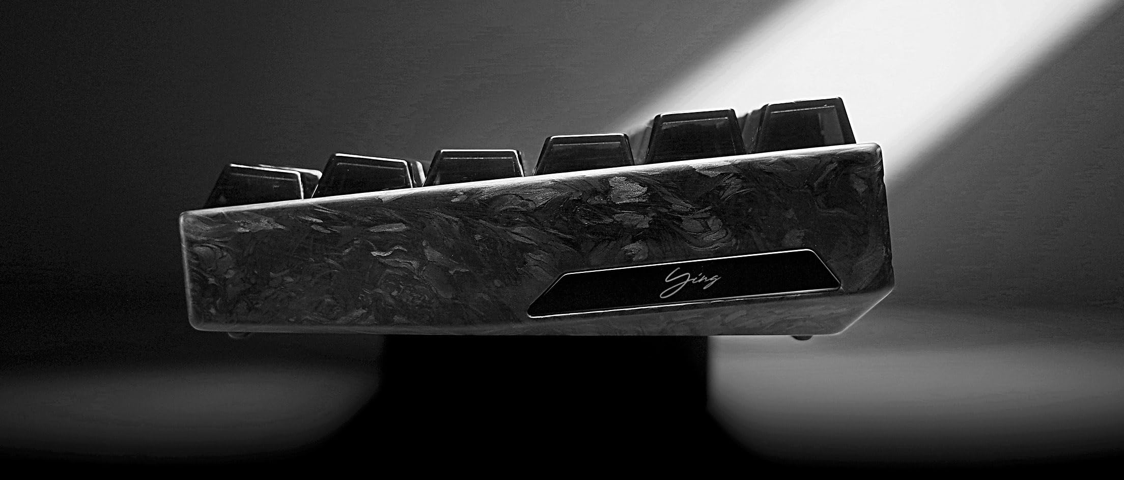 Amazon.com: MK x WLMOUSE Ying75 Forged Carbon Fiber Gasket Mount