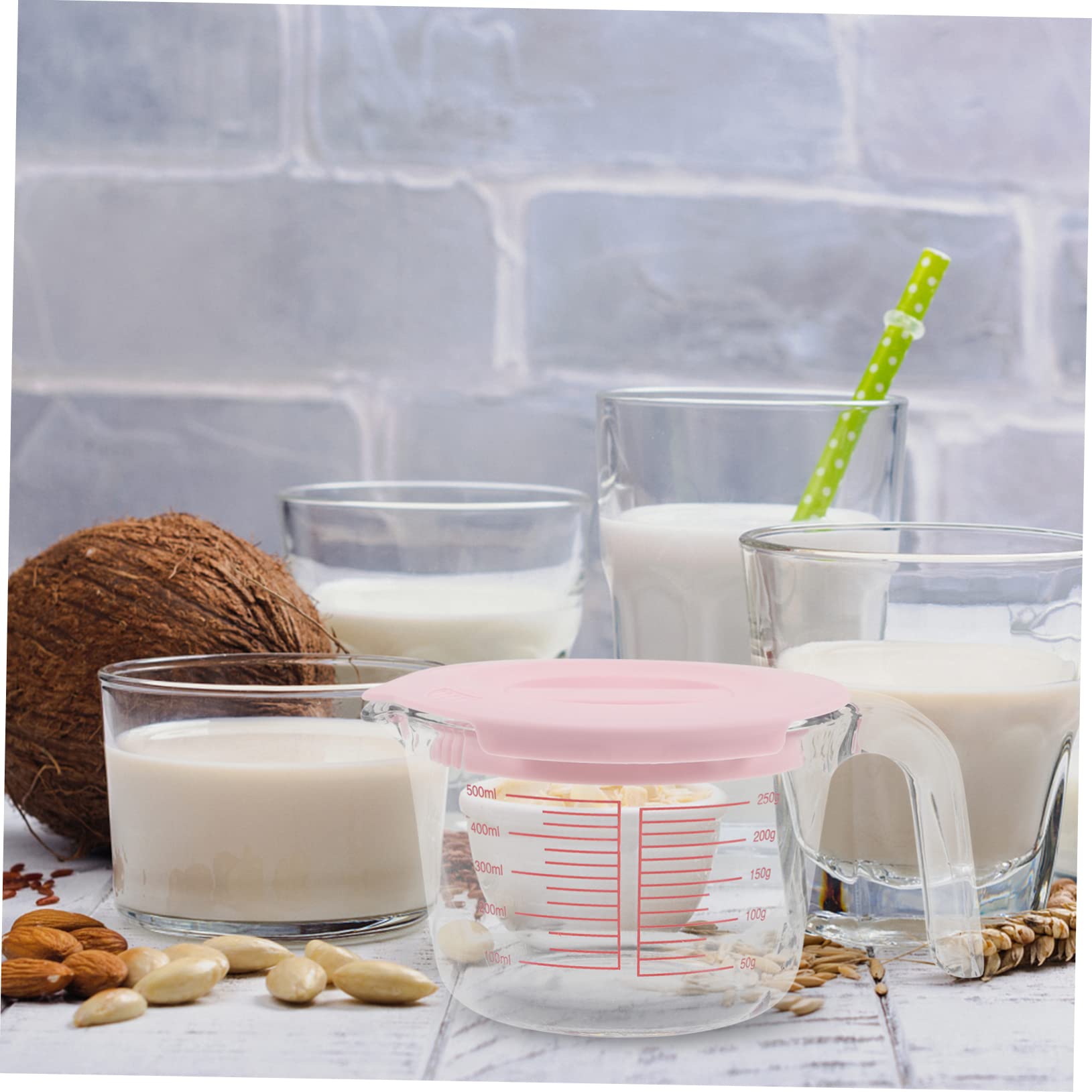 Tasse À Mesurer Le Café Pour Domestique Tasse En Verre Avec Échelle Graduée Poignée Pratique